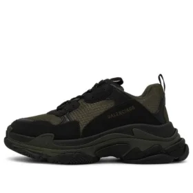 Tenisky Triple S „Olive Green Black“ 536737W2FW24010