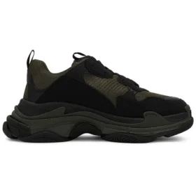 Tenisky Triple S „Olive Green Black“ 536737W2FW24010
