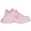 Tenisky Triple S s umělou kožešinou „Pink“ 668562W3CQ55000