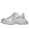 Tenisky Triple S „Silver Metallic“ 536737W2FS28100