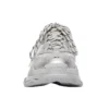Tenisky Triple S „Silver Metallic“ 536737W2FS28100