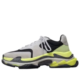 Tenisky Triple S „Světle šedá, neonově žlutá“ 533888W09T21293