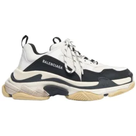 Tenisky Triple S „White Black“ 536737W09OM9058