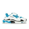 Tenisky Triple S „White Carib Blue“ 536737W2FW59941