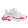 Tenisky Triple S „White Fluo Pink“ 536737W2CA35390