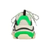 Tenisky Triple S „White Green Fluo“ 536737W09O69063