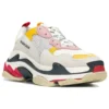 Tenisky Triple S „White Yellow“ 517335W09O59035