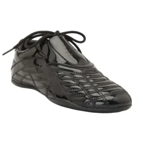 Tenisky Zen „Lesklá černá lakovaná kůže“ 617539W2QA11000