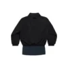 Tepláková bunda s nášivkami „Black“ 770500TNQ251000