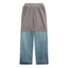 Tepláky s nášivkami „Grey Indigo“ 745264TNW014012
