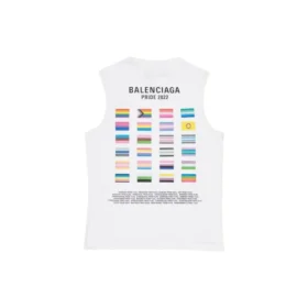 Tílko Pride 22 „White Black“ 698102TMVO40904