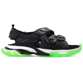 Track sandály „Clear Sole Black Green White“ 655954W2CC41038