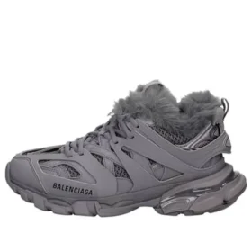 Track Tenisky „Fake Fur Grey“ 668556W3CQ11800