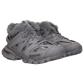 Track Tenisky „Fake Fur Grey“ 668556W3CQ11800