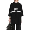 Tričko 360 Tubular Oversized „Black“ 720501TNVD51070