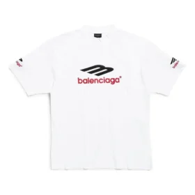 Tričko 3b Sports Icon „White Black Red“ 764235TPVD79065