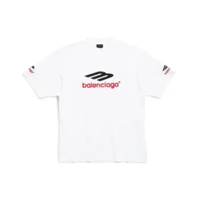 Tričko 3b Sports Icon „White Black Red“ 764235TPVD79065