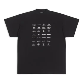 Tričko Archives s logy, oversized „Black“ 712398TNVQ71070