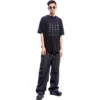 Tričko Archives s logy, oversized „Black“ 712398TNVQ71070