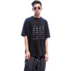 Tričko Archives s logy, oversized „Black“ 712398TNVQ71070