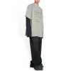 Tričko Archives s logy, oversized „Světle šedé“ 712398TNVQ71342