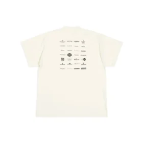 Tričko Archives s logy, oversized „White“ 712398TNVQ79784
