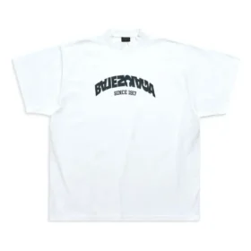 Tričko Back Flip Oversized „White Black“ 739028TPVF99040