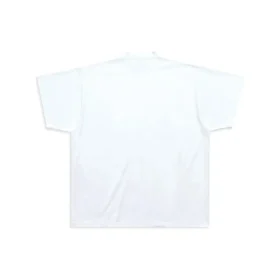 Tričko Back Flip Oversized „White Black“ 739028TPVF99040