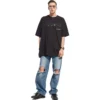 Tričko Balenciaga s ručně kresleným motivem, velikost L, „černé“ 641675TOVO51070