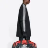 Tričko Balenciaga x adidas Oversized „Black“ 723122TNVA68482