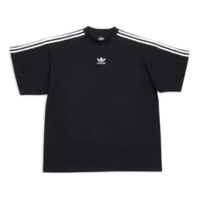 Tričko Balenciaga x adidas Oversized „Black“ 739101TNVA68482