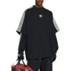 Tričko Balenciaga x adidas Oversized „Black“ 739101TNVA68482