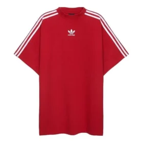 Tričko Balenciaga x adidas Oversized „Red“ 739101TNVA66542