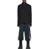 Tričko Balenciaga x adidas s vysokým výstřihem a dlouhými rukávy „Black“ 724591TNVP81070