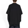 Tričko Balenciaga x adidas Trefoil „Black White“ 723976TNVN81070