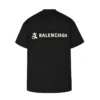 Tričko Balenciaga x Alipay s logem „Black White“ 787349TRVY91000