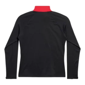Tričko Balenciaga x Puma s polovičním zipem „Black Red“ 846996TTVB11076