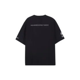 Tričko Balenciaga x WFP, střední střih „Black“ 612966TMVL21070