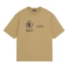 Tričko Balenciaga x WFP, střední střih „Khaki“ 612966THV849605