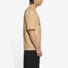 Tričko Balenciaga x WFP, střední střih „Khaki“ 612966THV849605