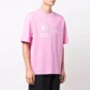 Tričko Balenciaga x WFP, střední střih „Pink“ 612966THV845621
