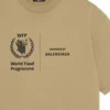 Tričko Balenciaga x World Food Program „Beige“ 612965THV849605