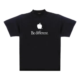 Tričko Be Different „Black White“ 712398TNVB31070