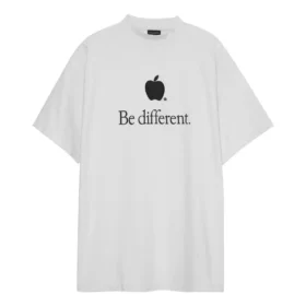 Tričko Be Different „White Black“ 712398TNVB39784