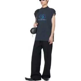 Tričko bez rukávů Surfer „Black Blue“ 767844TPVM31412