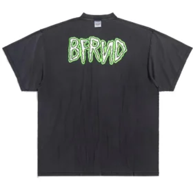 Tričko Bfrnd Series Inside-out Oversized „Black Faded“ 787358TQVG81083