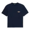 Tričko Bonjour Balenciaga s kulatým výstřihem z bavlny „Navy“ 594579THV608065