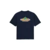 Tričko Bonjour Balenciaga s kulatým výstřihem z bavlny „Navy“ 594579THV608065