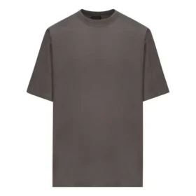 Tričko Care Label, střední střih „Grey Black“ 724514TNVL91219