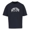 Tričko Cities New York, střední střih „Navy“ 612966TLVM23967